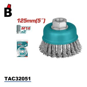 فرشاية سلك مجدول توتال TAC32051