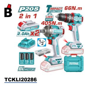 طقم درل وبوكس توتال TCKLI20286
