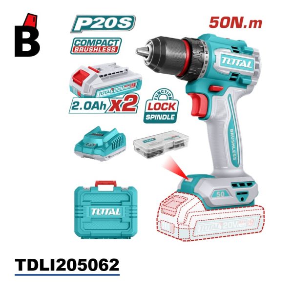 درل 20 فولت توتال TDLI205062