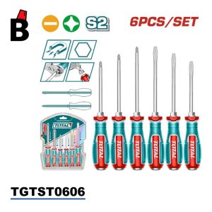طقم مفكات ضرب توتال TGTST0606