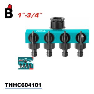 وصلة 4 مخارج توتال THHC604101