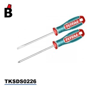 مفك عادي ومصلب توتال TKSDS0226