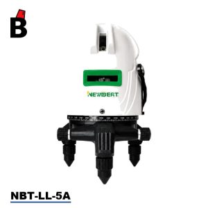 لفل ليزر اخضر 5 خطوط مع بطاريتين وشاحن وستاند نيوبيت NBT-LL-5A