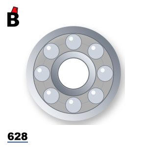 بيلية رولمان رقم 628