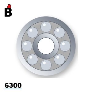 بيلية رولمان رقم 6300