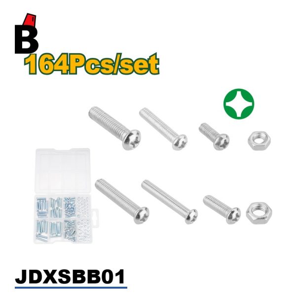 طقم براغي JDXSBB01 - باشا تولز